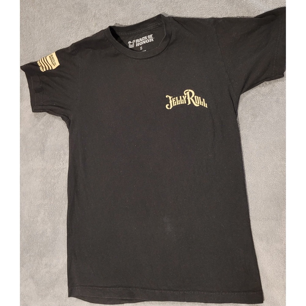 Rags of Honor Jelly Roll T-Shirt 100% Cotton Veterans